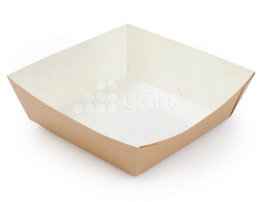 Баскет EcoTray 550, 139*139*40  Крафт