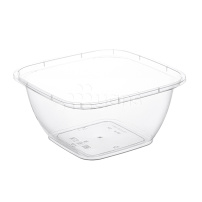 СпК 126(12*12) дно, 500 мл., прозрачный, (ПП, ВЗЛП) + крышка 2105705