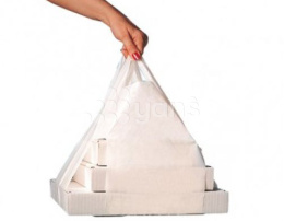 Пакет с вырезами для коробки под пиццу (3000шт/кор)