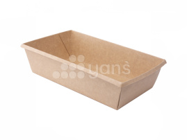 Салатник OneClick, крафт, 800 мл