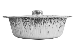 Форма алюминиевая "Кастрюля" с крышкой, 390*290*115 мм, 7100 мл Новинка