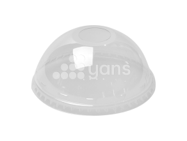 Крышка купольная с отверстием, d-92 мм, ПЭТ (Cyclyc) (к 1102404)