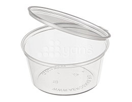 Соусница 80 мл., с совмещенной крышкой (нов)