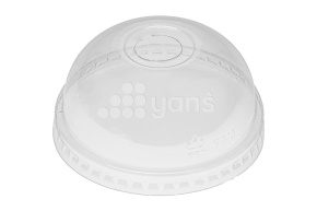 Крышка купольная с отверстием, d-92 мм, ПЭТ (Cyclyc) (к 1102404)