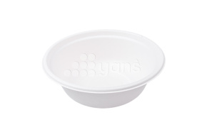 Тарелка глубокая d-155, 500 мл, белая VerdeVita