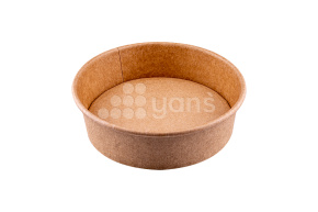 Упаковка для салатов 500 мл. Pure Craft без крышки + добавить крышку 33424