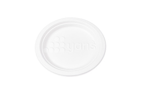 Тарелка d-172, белая VerdeVita