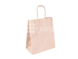 Пакет крафт с кручеными ручками 320*200*370