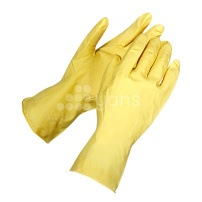 Перчатки резиновые, VerdeVita, размер М