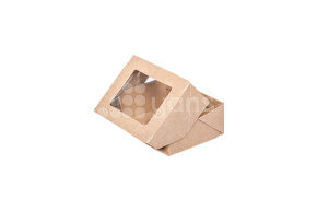 Ланч-бокс самосборный OneBox 350 мл. крафт