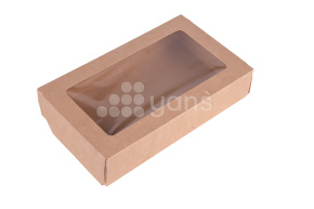 Ланч-бокс самосборный OneBox 1000 мл. крафт