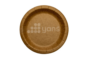 ECO PLATE,тарелка крафт, 180 (A1)