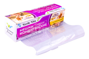 Кондитерский мешок в коробке , 46 см., ПРОЗРАЧНЫЙ Verde Vita