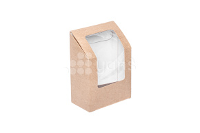 Упаковка для роллов  ECO ROLL, 90*50*130, крафт (DOECO)