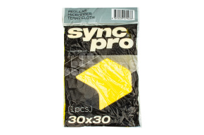 Салфетка из микрофибры 30*30, 280 гсм, Терри (желтая)