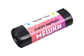 Мусорный пакет 160 л Verde Vita / 35 микрон / 80*105 мм