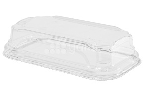 Крышка ПЭТ к контейнеру Pratico, 140*80*24мм (дно 33160)