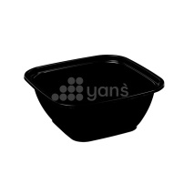 СпК 126(12*12) дно, 375 мл., черный, (ПП, ВЗЛП) + крышка 2105705