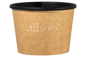 Супница черная без крышки, OneBowl 380 мл.+ крышка 334152